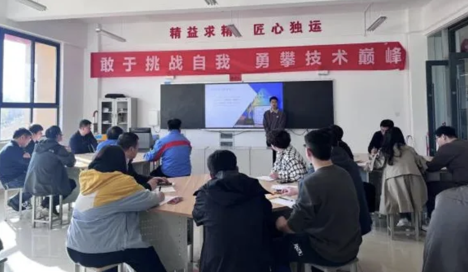机电工程系举办大赛经验交流分享会